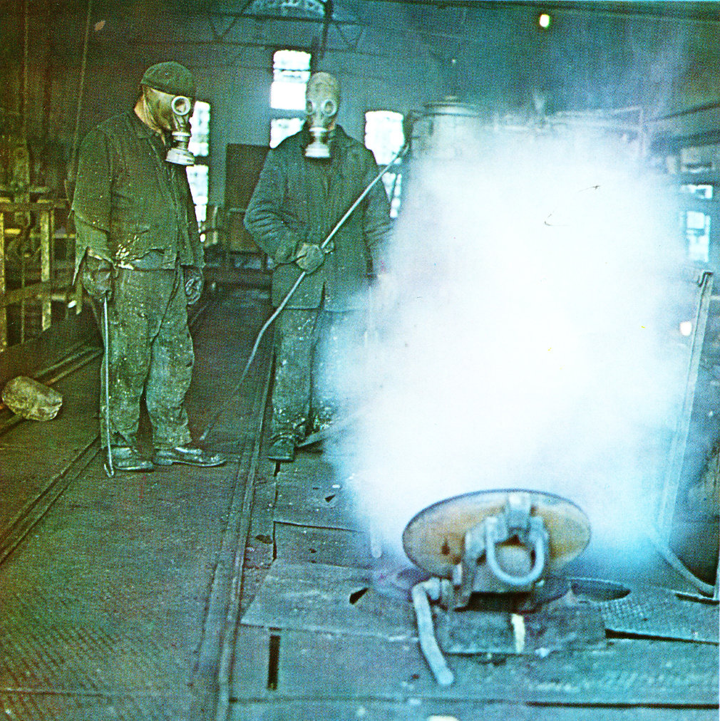 Výrobňa sírouhlíka v bývalej Dimitrovke